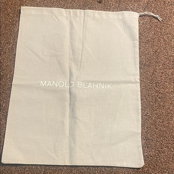 MANOLO BLAHNIK DUSTBAG - Picture 1 of 3